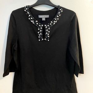 Josephine Chaus beaded top